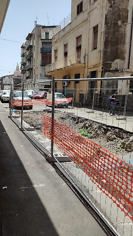 Catania: cantiere metro chiuso da mesi in via Plebiscito