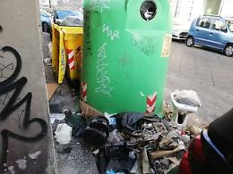 Catania: rifiuti incontrollati in via Reclusorio del Lume