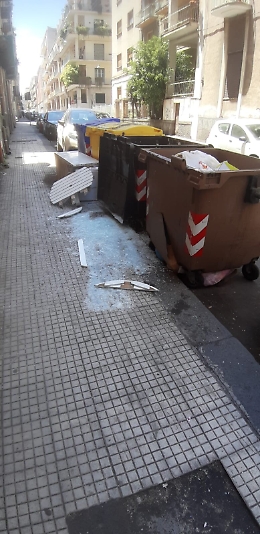 Catania: degrado in via dottor Consoli