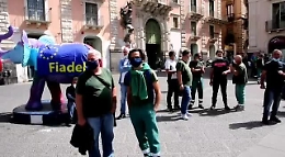 Energetikambiente, lavoratori in piazza a Catania