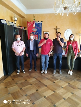 Il presidente nazionale di Aics Travel, Merigo, in visita nell'agrigentino e nel nisseno