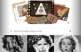 Shirley Temple: perchè Google celebra oggi “riccioli d'oro” con un doodle