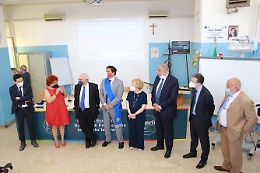 Il ministro Bianchi al "Duca degli Abruzzi" di Catania: «Educazione è sviluppo cardine della società della conoscenza»