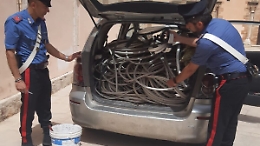 Fermati con 300 kg di cavi di rame rubati: 5 denunciati a Siracusa