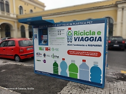 "Ricicla e viaggia", a Catania biglietti da viaggio Amt in cambio di bottiglie di plastica