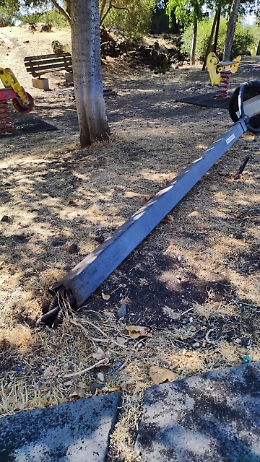 Catania: pericolo nell'area giochi del parco Gioeni