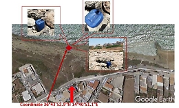 Scicli (Rg): rifiuto inquinante presso la spiaggia di contrada Bruca
