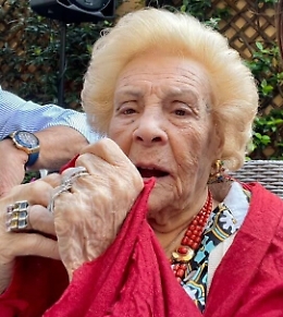 Donna Assunta Almirante compie 100 anni