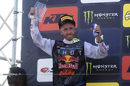 Tony Cairoli non si ferma più: terzo podio consecutivo nella MXGp