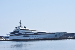 A Riposto “Al Lusail” il superyacht dell’emiro del Qatar