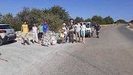Scicli (Rg): volontari bonificano il curvone di Sampieri