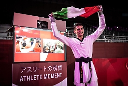 Dell'Aquila, il millennial d'oro: «Io vaccinato, fatelo tutti»