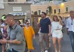 Jennifer Lopez e Ben Affleck, passeggiata romantica a Capri