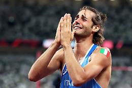 Tamberi oro nel salto in alto: «E' incredibile, stratosferico»