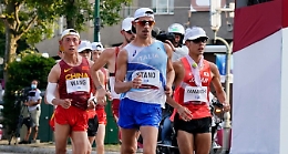 Per l'Italia un altro oro ai Giochi: impresa dell'azzurro Massimo Stano nella 20 km di marcia