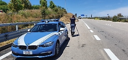 A 230 km orari in autostrada: pizzicato dal telelaser