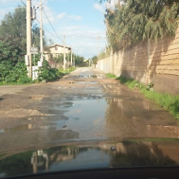 Scoglitti (Rg): copiosa perdita d'acqua