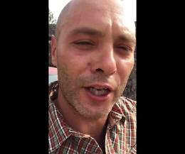 Roghi a Ponte Barca, la rabbia di Emanuele Feltri: «In questi incendi mafiosi è morto un ragazzo, noi lasciati soli»