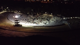 Pubblico delle grandi occasioni al Teatro Greco di Siracusa per l'Ennio Morricone Tribute: il video