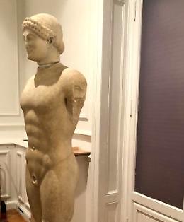 Il “Kouros ritrovato” dalla Sicilia al Museo di Arte Cicladica di Atene