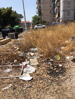 Nesima (Ct): alla boscaglia si aggiunge anche la discarica