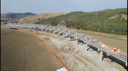 Ultimata la seconda fase della demolizione del vecchio viadotto "Salso" sulla SS640