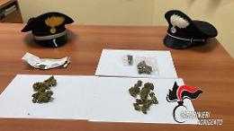 Sequestrata droga ad Aragona