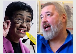 Nobel per la pace a due giornalisti