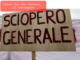 Catania: sciopero generale lunedì 11 in piazza Borgo