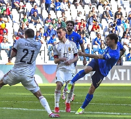 Super Barella e rigore di Berardi: l'Italia supera il Belgio ed &egrave; terza