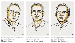 Premio Nobel per l'economia a Card, Angrist e Imbens