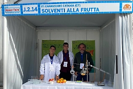"Solventi alla frutta": il progetto catanese dell'ITI Cannizzaro al Maker Faire Rome 2021
