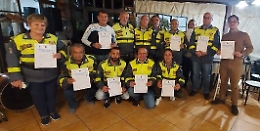 Premiato il Gruppo della Protezione civile Associazione nazionale finanzieri Italia di Agrigento