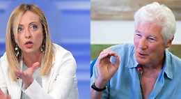 Meloni: &laquo;Indecente Richard Gere testimone al processo contro Salvini: &egrave; in cerca di visibilit&agrave;&raquo;