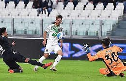 Harakiri Juve, allo Stadium passa il Sassuolo all'ultimo secondo