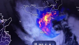 Medicane, ecco come si muove l'uragano Apollo che spaventa la Sicilia