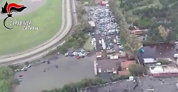 Maltempo, le zone colpite nel Catanese viste dall'alto: video