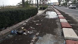 Catania: lungomare, tombini ancora otturati