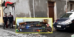 Giarre, arrestato 33enne trovato in possesso di tre fucili con matricola abrasa