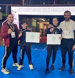 Carlotta Bartolo e Valerio Refano gli eredi del campione olimpico Luigi Bus&agrave;