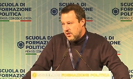 Salvini: «Da futuro candidato premier non posso collegarmi dall'aula bunker di Palermo»