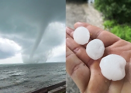 Pioggia, trombe d'aria e grandinate: in Sicilia scatta l'allerta arancione e c'è chi chiude le scuole