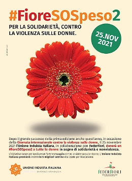 Femminicidi, un "Fiore SOSpeso" per dire no alla violenza sulle donne