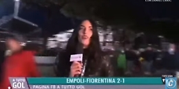 Giornalista toscana molestata in diretta tv: ecco cosa le ha fatto un tifoso
