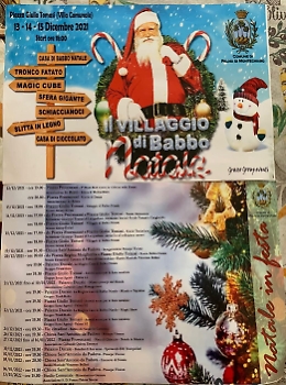 Palma di Montechiaro: ecco il programma di Natale 2021
