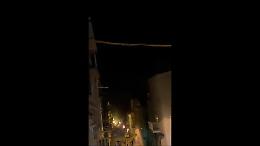 Ravanusa, il video dei momenti dopo l'esplosione