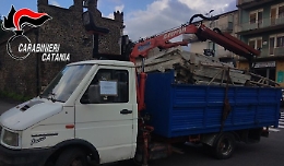 Trasporto di rifiuti, raffica di denunce e sequestri a Catania e provincia