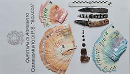 Sciacca, in manette coppia di conviventi per droga