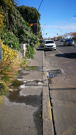 Catania, perdita di liquami al lungomare