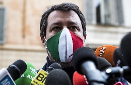 Salvini è impegnato nelle consultazioni per il Quirinale, rinviata udienza processo Open Arms
